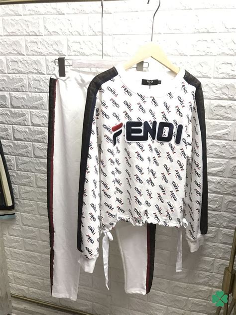 fendi tracksuit fake|fendi tracksuit women.